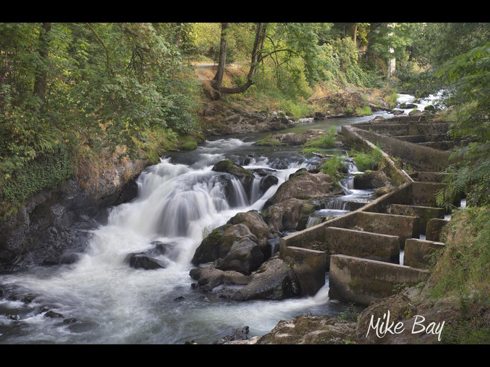 Tumwater Falls 139 A 09-15-2011 by Mike Bay hdr5 A iPAD 11 copy